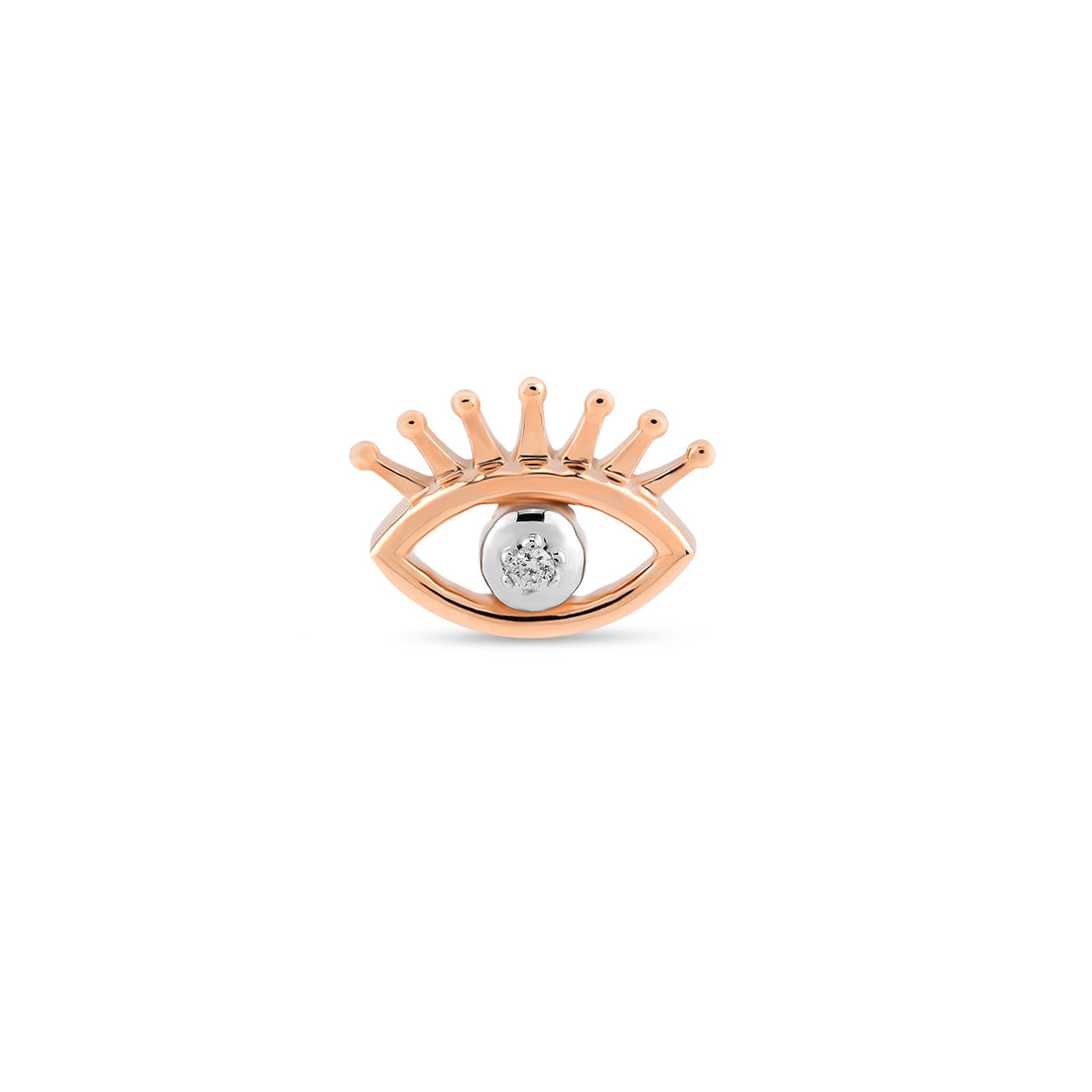 0,01 Karat Pırlanta Tragus Küpe