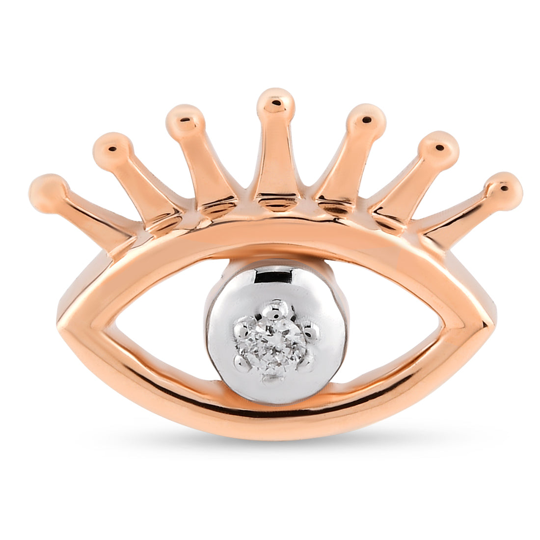 0,01 Karat Pırlanta Tragus Küpe