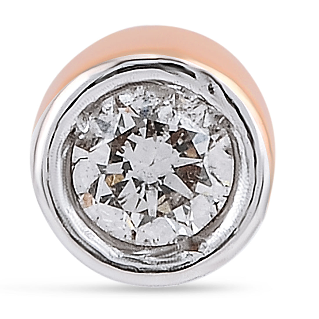 0,04 Karat Pırlanta Tragus Küpe