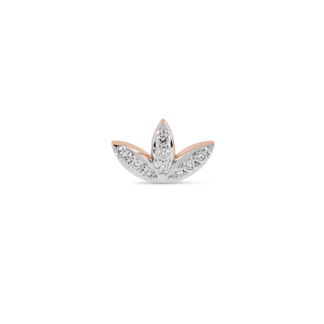 0,07 Karat Pırlanta Tragus Küpe