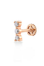 0,09 Karat Pırlanta Tragus Küpe