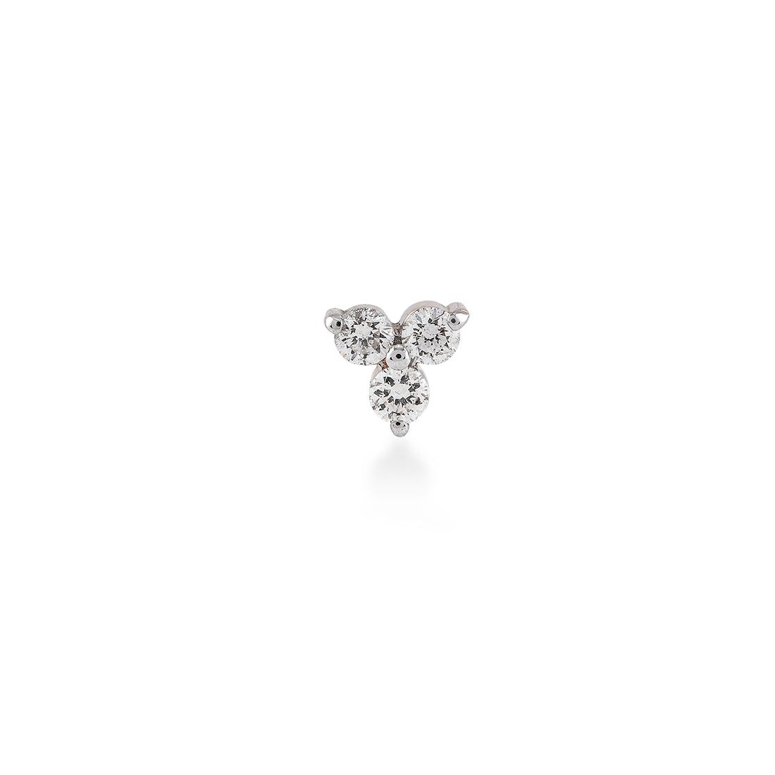 0,09 Karat Pırlanta Tragus Küpe