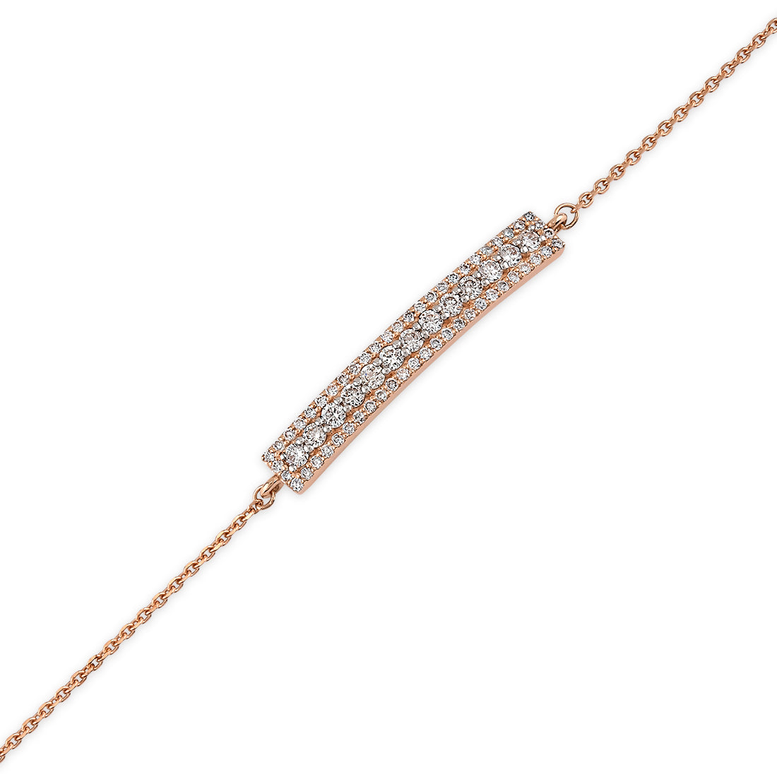 0,46 Karat Tasarım Pırlanta Bileklik