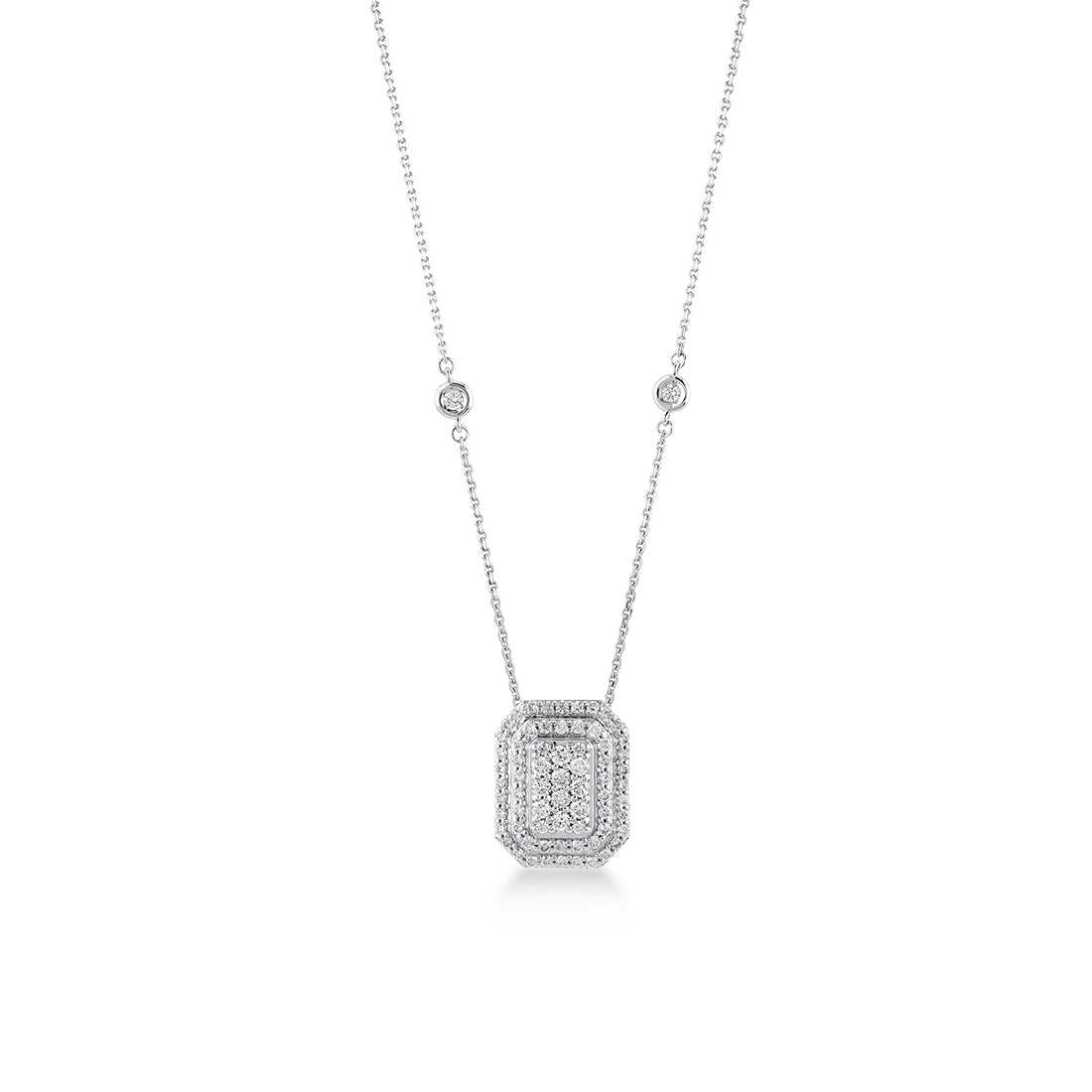 0,70 Karat Pırlanta Tasarım Kolye