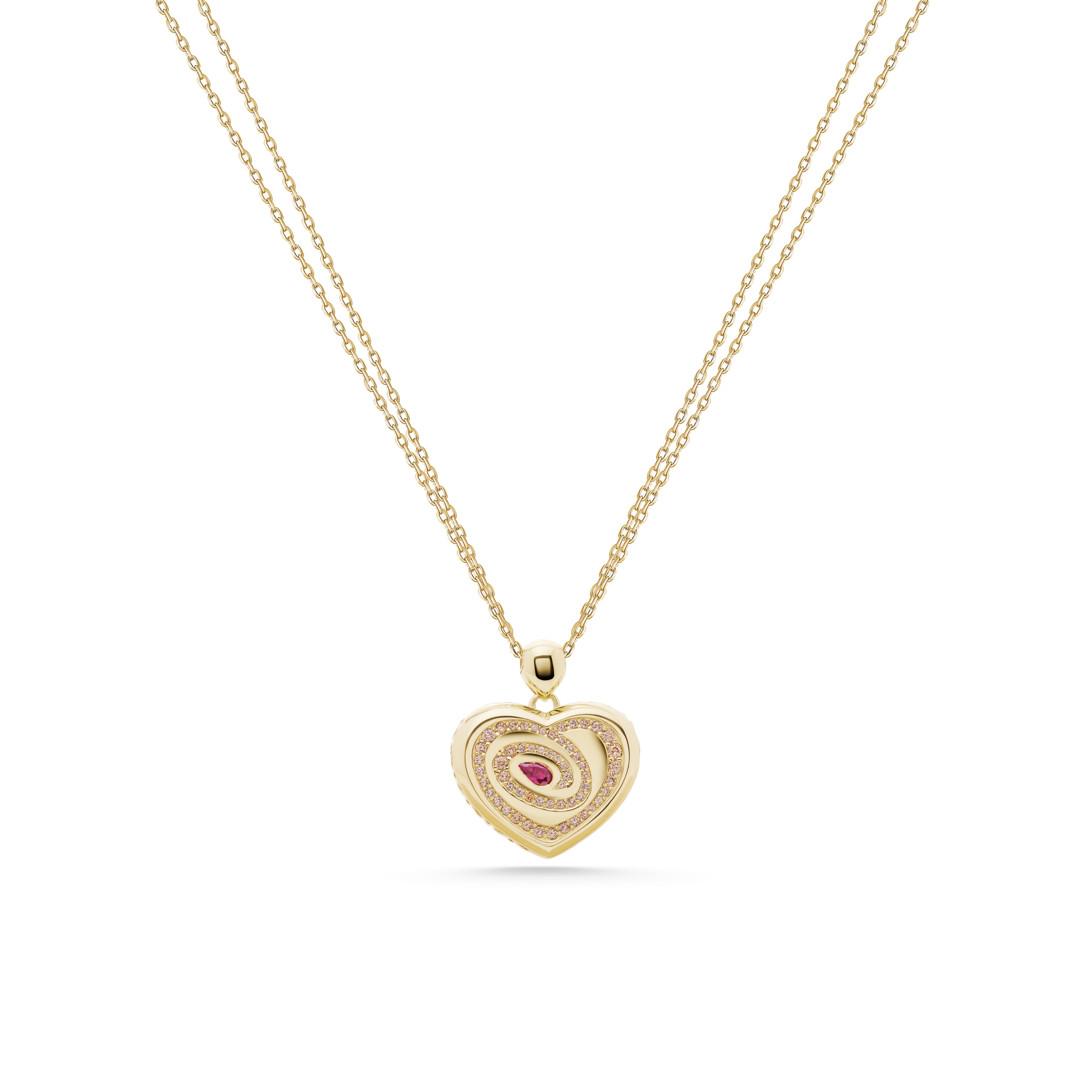 Cetaş Eterna Kalpli 14 Ayar Altın Kolye