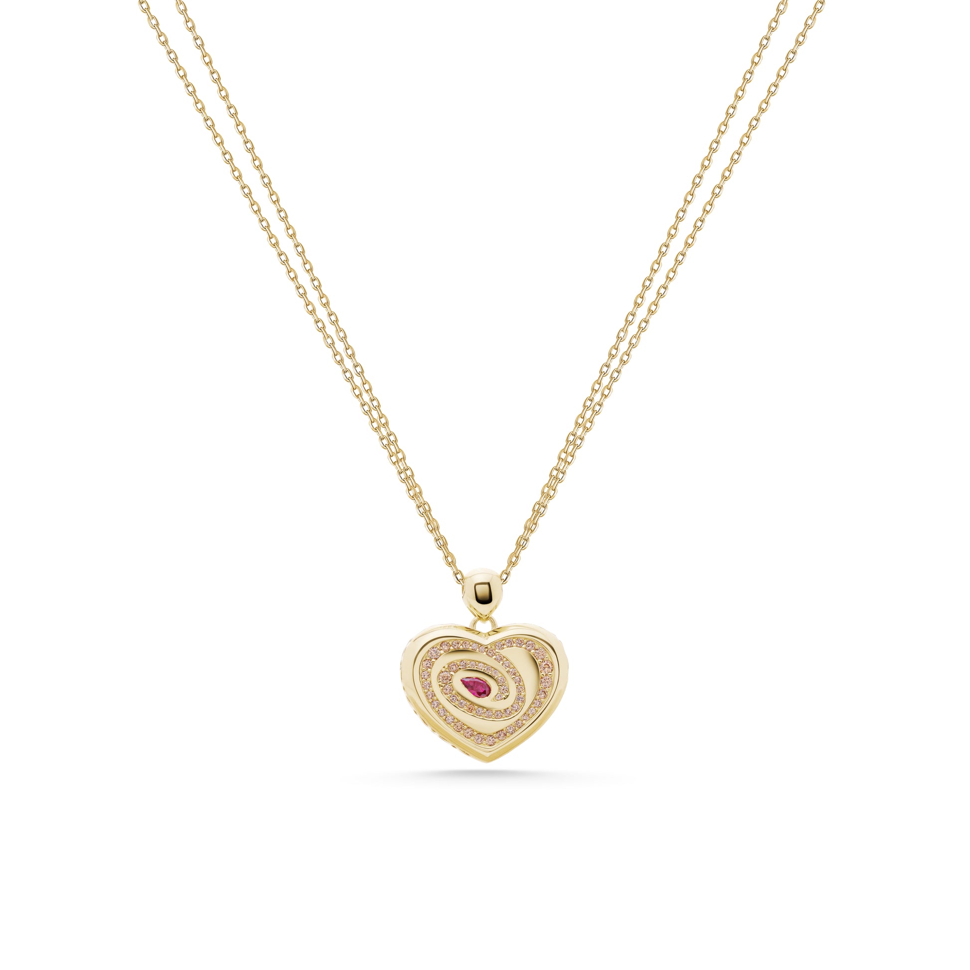 Cetaş Eterna Kalpli 14 Ayar Altın Kolye