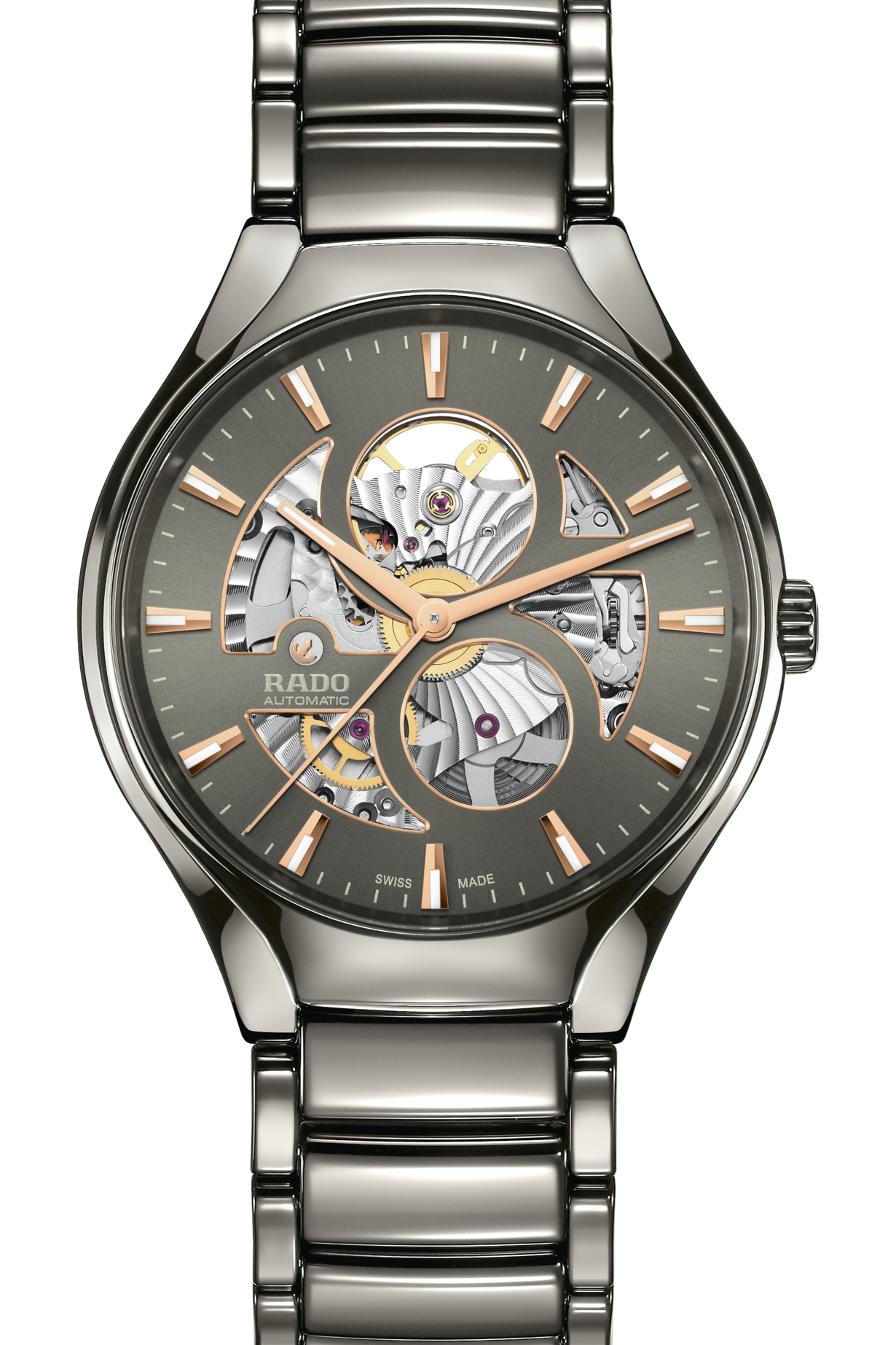 Rado True Round Automatic Open Heart R27108112 Kol Saati