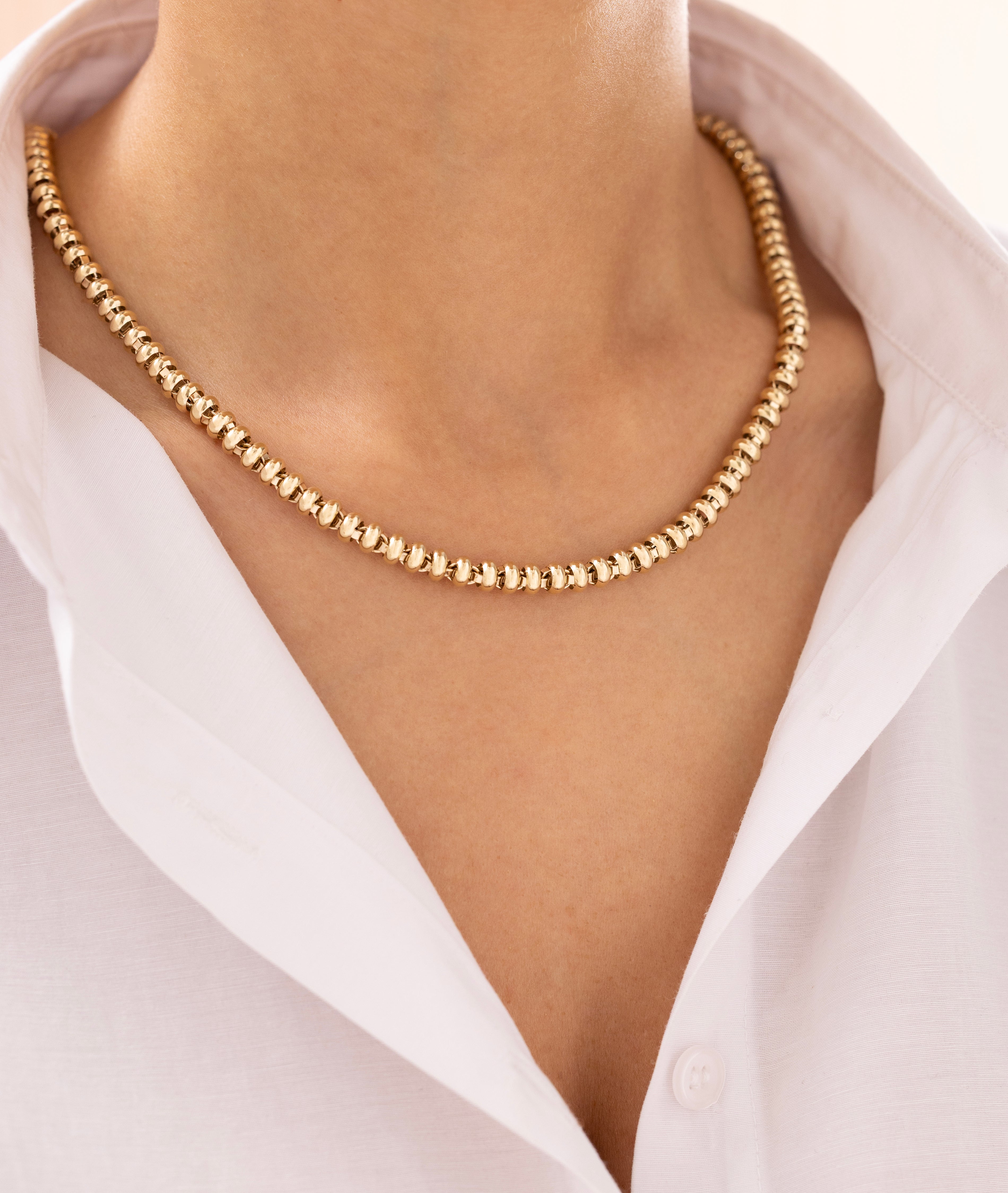 Cetaş Eterna Vintage 14 Ayar Altın Kolye