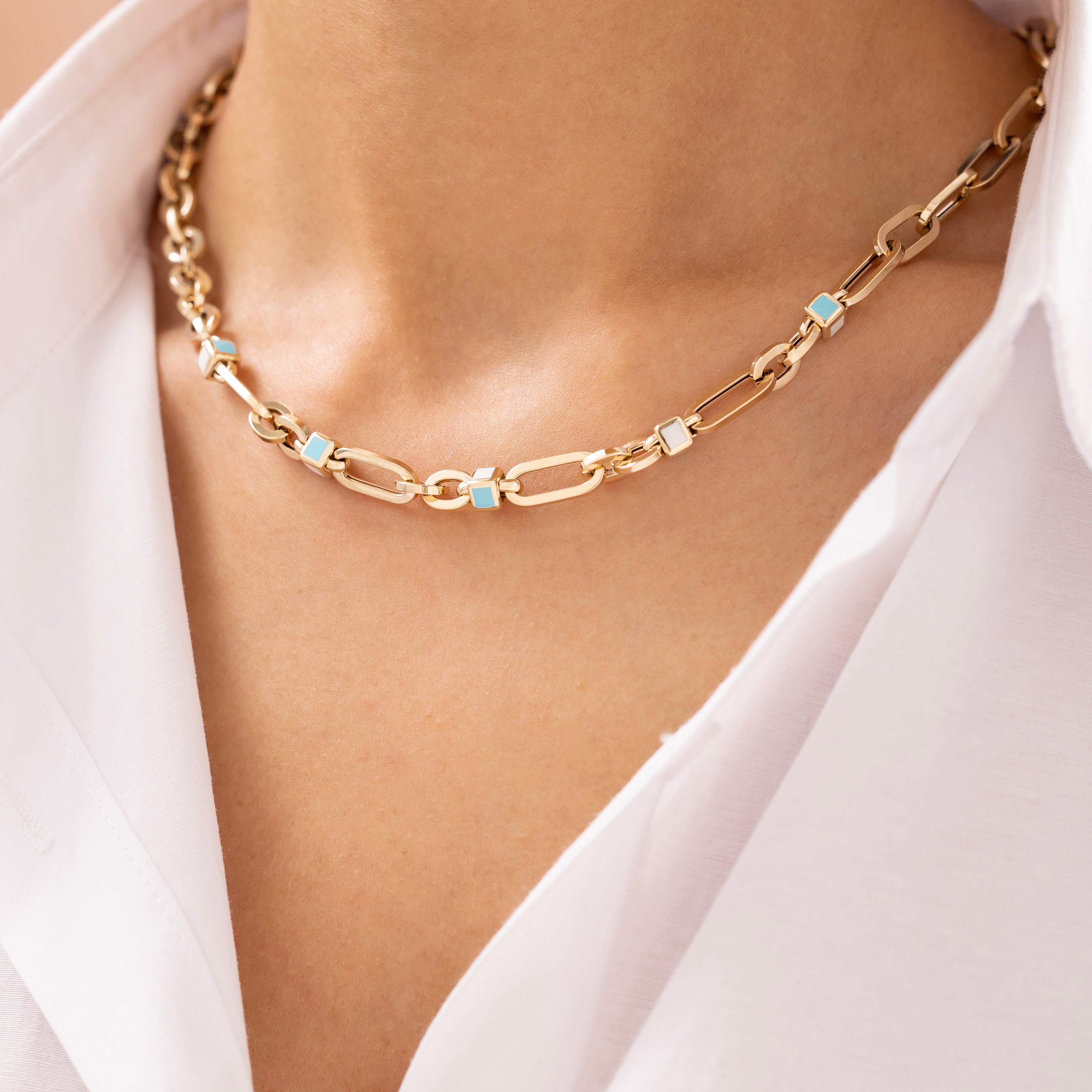 Cetaş Eterna 14 Ayar Altın Zincir Kolye