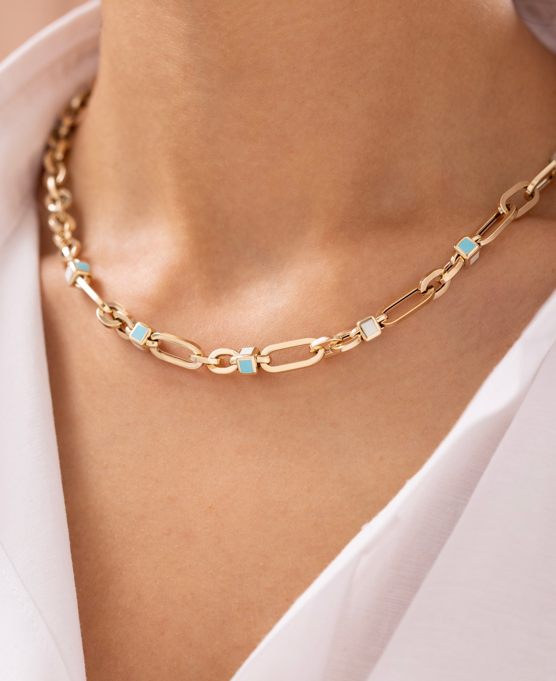 Cetaş Eterna 14 Ayar Altın Zincir Kolye