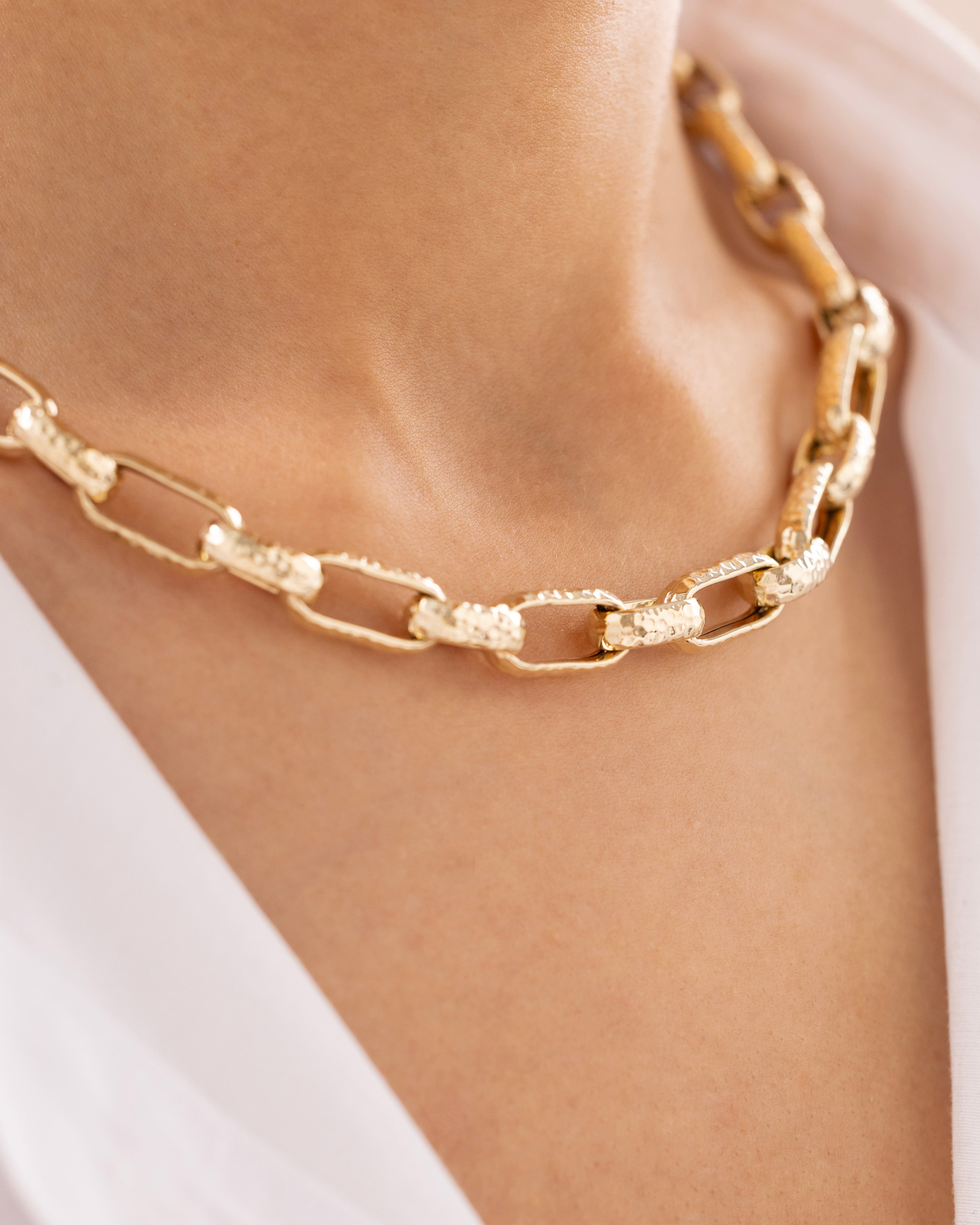 Cetaş Eterna Vintage Dövme 14 Ayar Altın Kolye