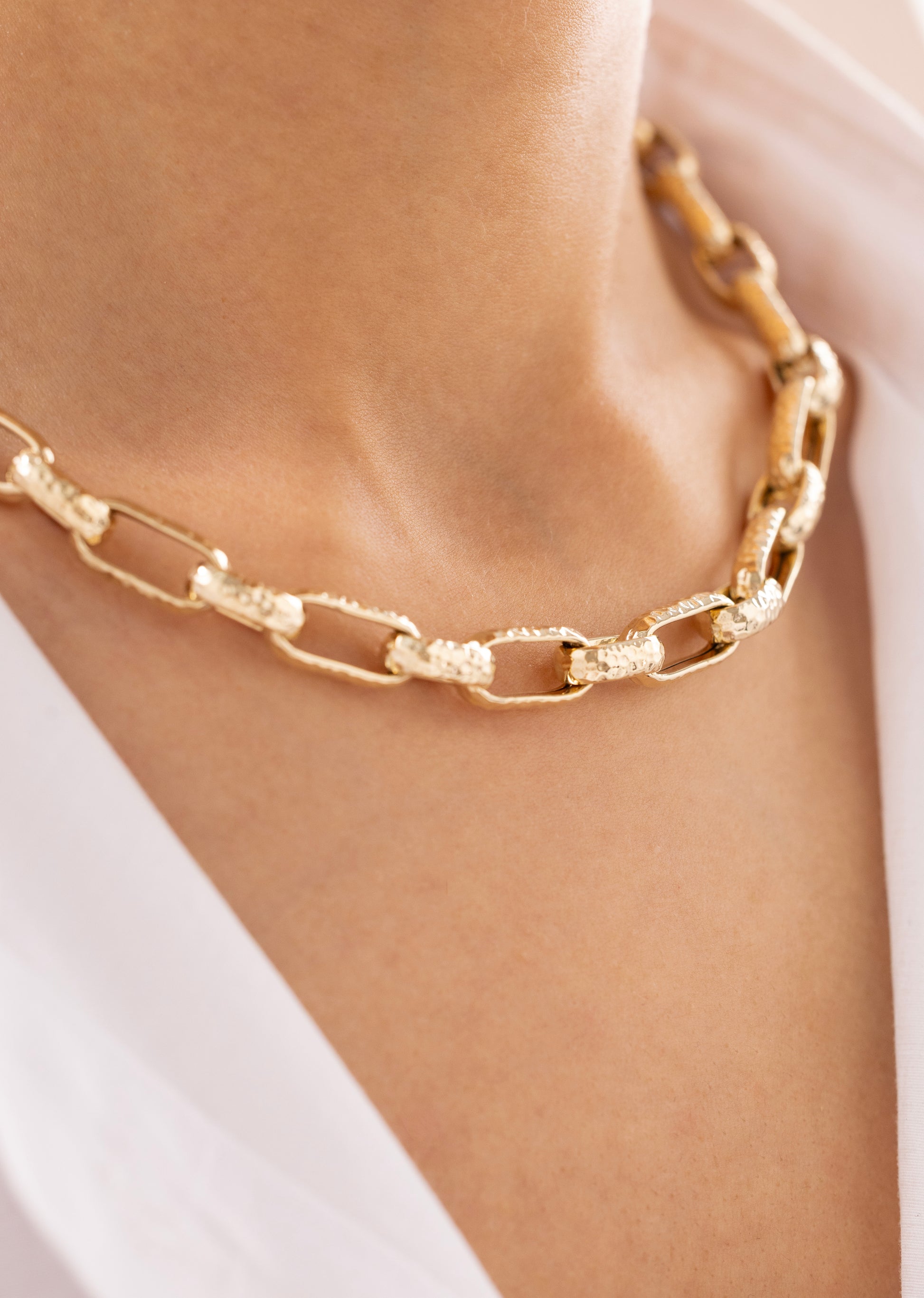 Cetaş Eterna Vintage Dövme 14 Ayar Altın Kolye