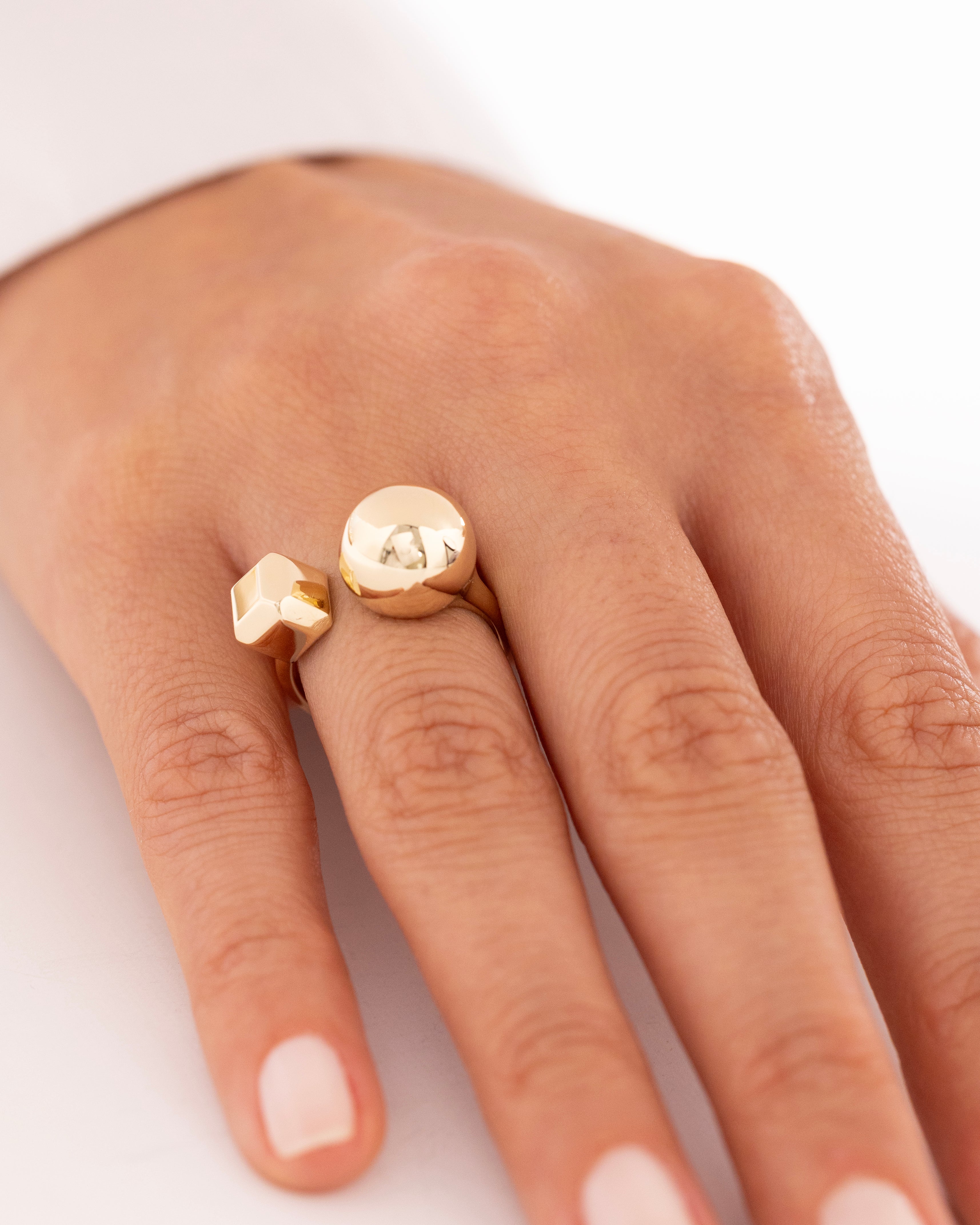 Cetaş Eterna İkili 14 Ayar Altın Yüzük