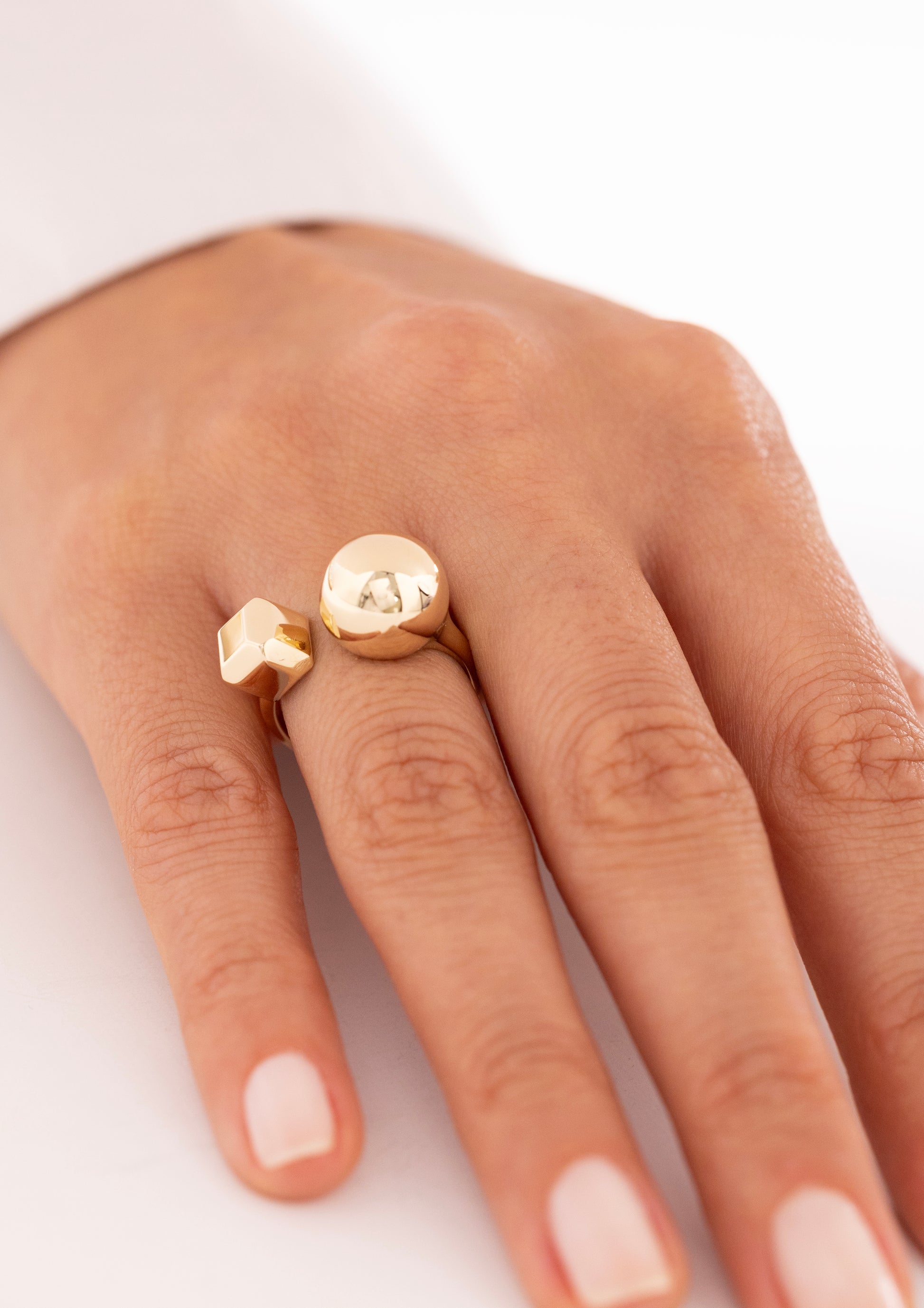 Cetaş Eterna İkili 14 Ayar Altın Yüzük