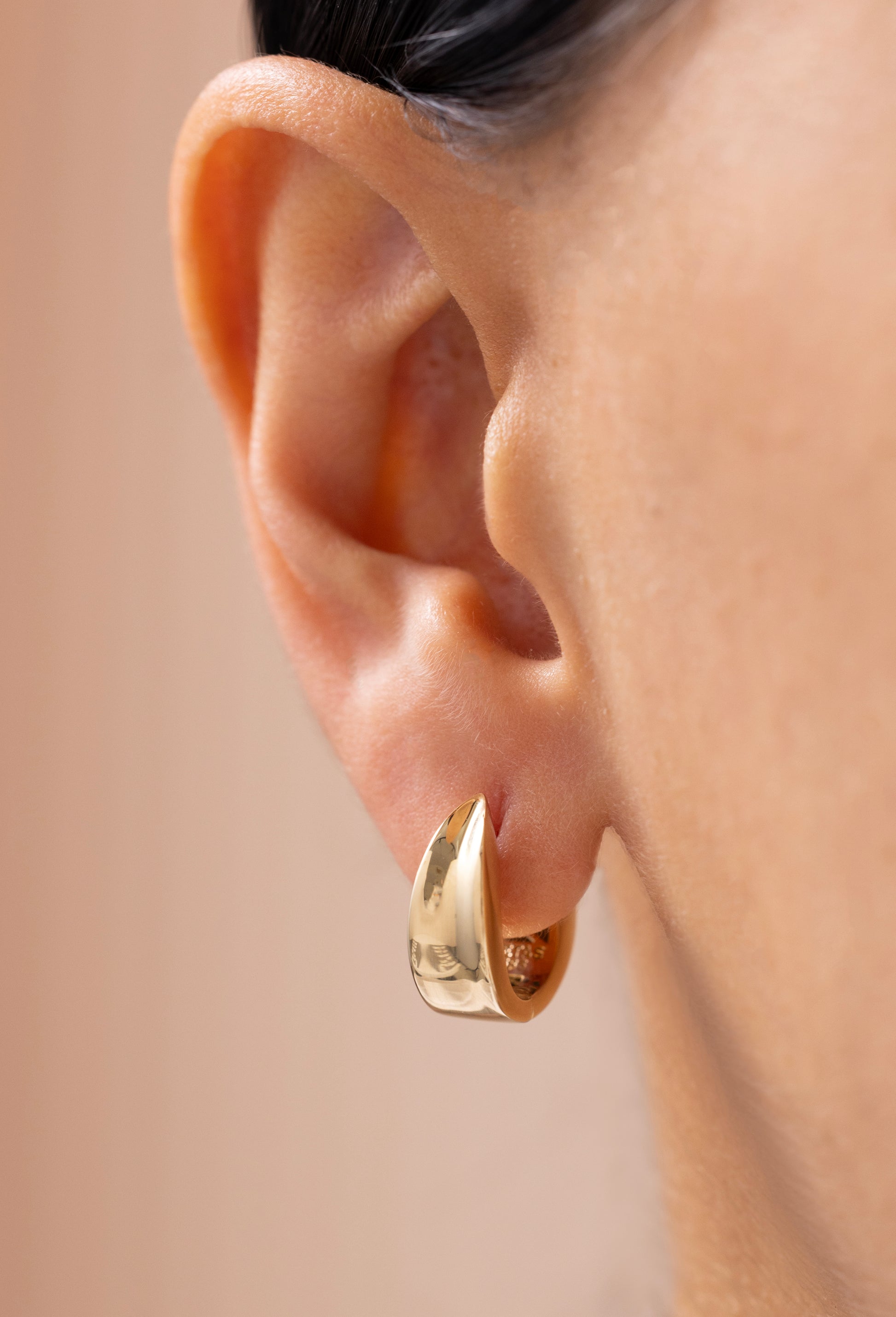 Cetaş Eterna 14 Ayar Altın Küpe