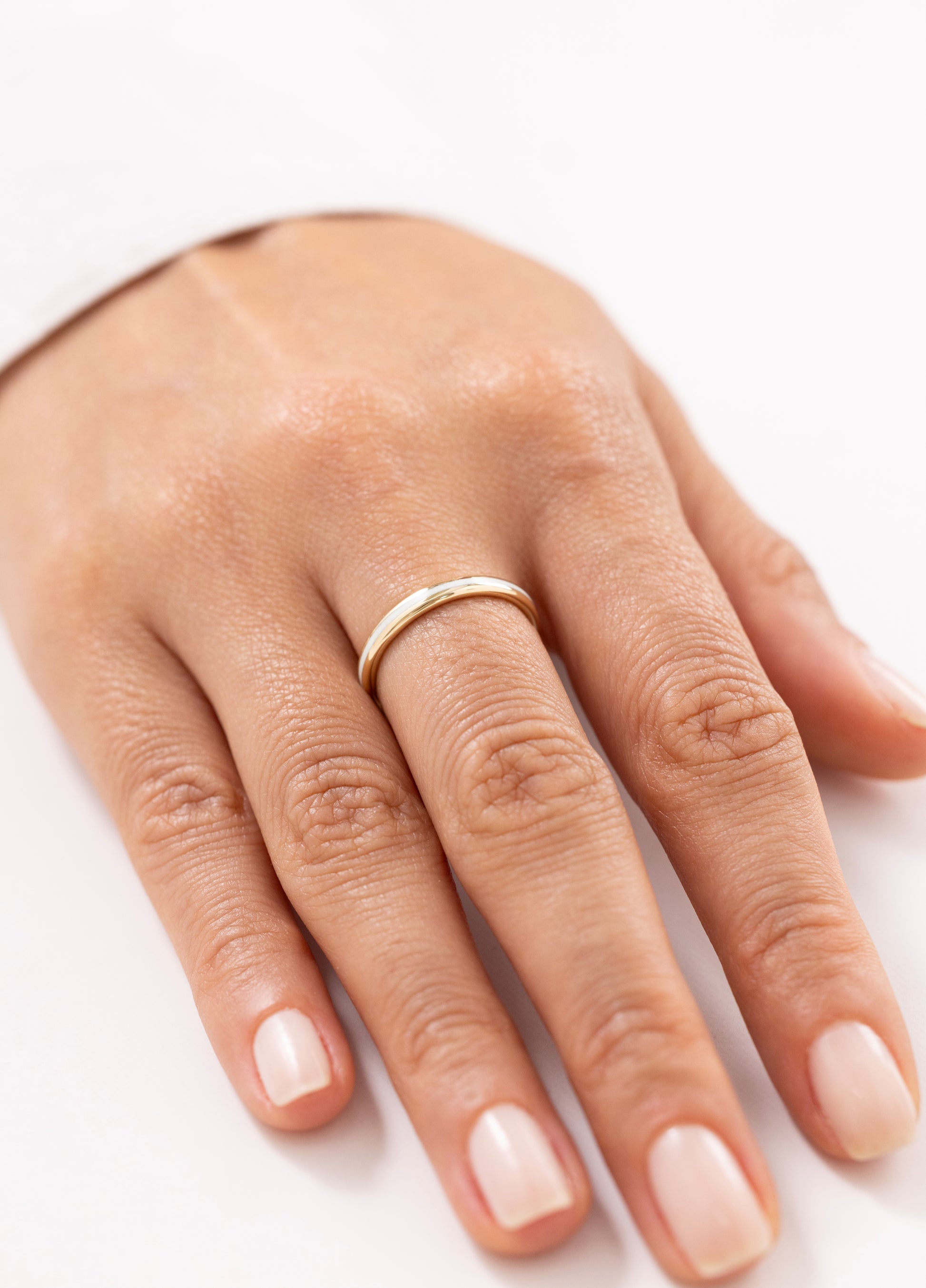 Cetaş Eterna Sedefli 14 Ayar Altın Yüzük