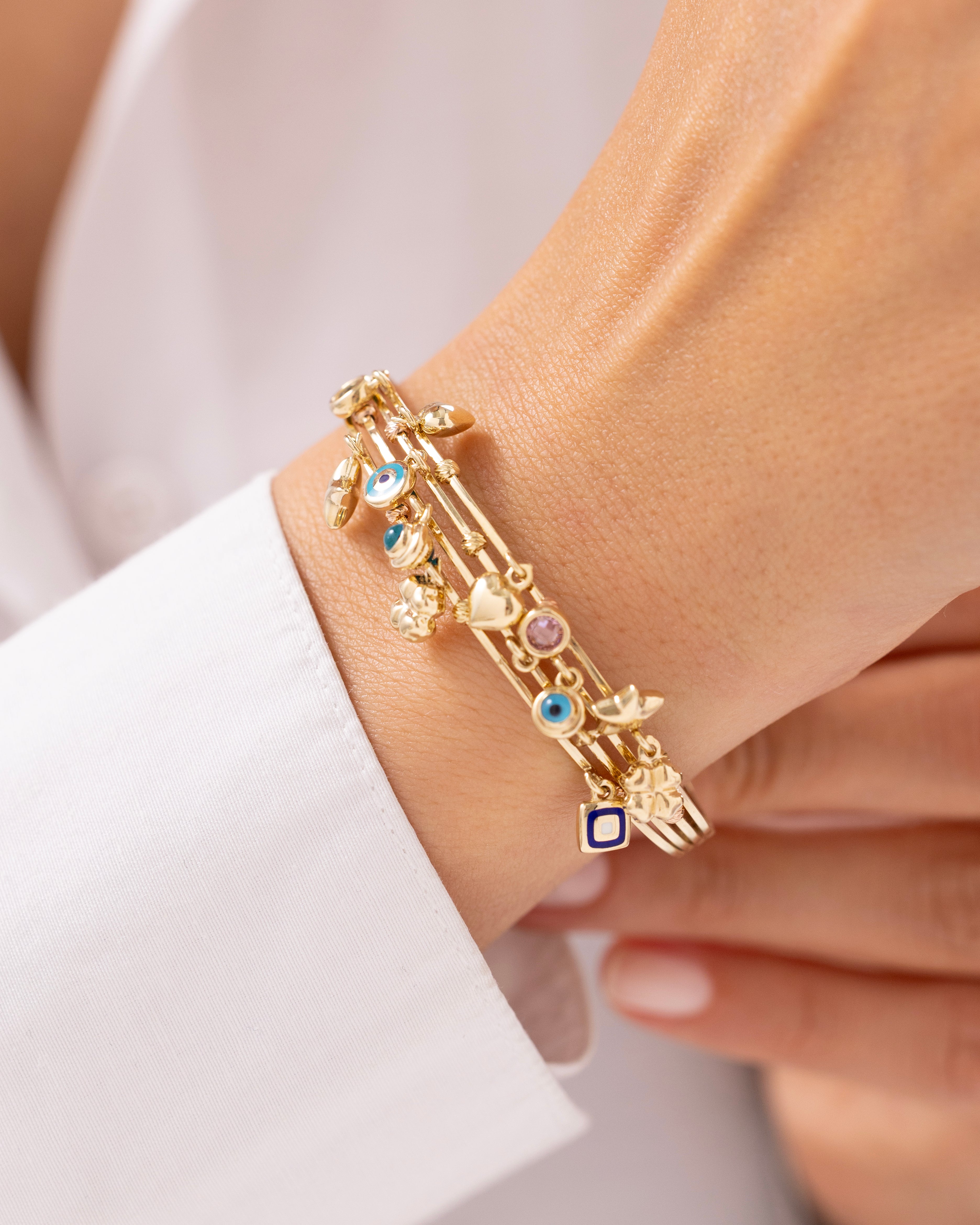 Cetaş Eterna Tılsım 14 Ayar Altın Kelepçe