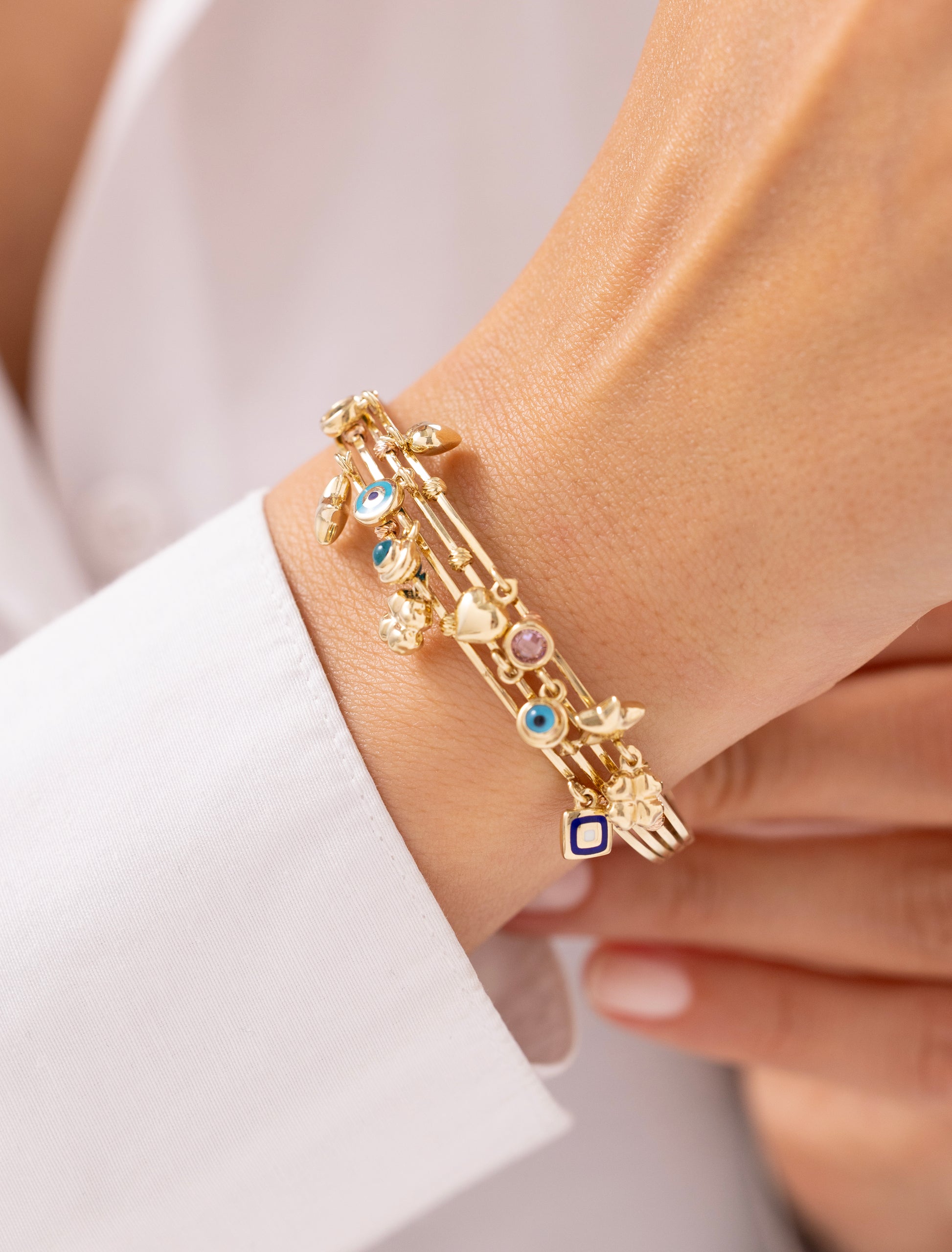 Cetaş Eterna Tılsım 14 Ayar Altın Kelepçe