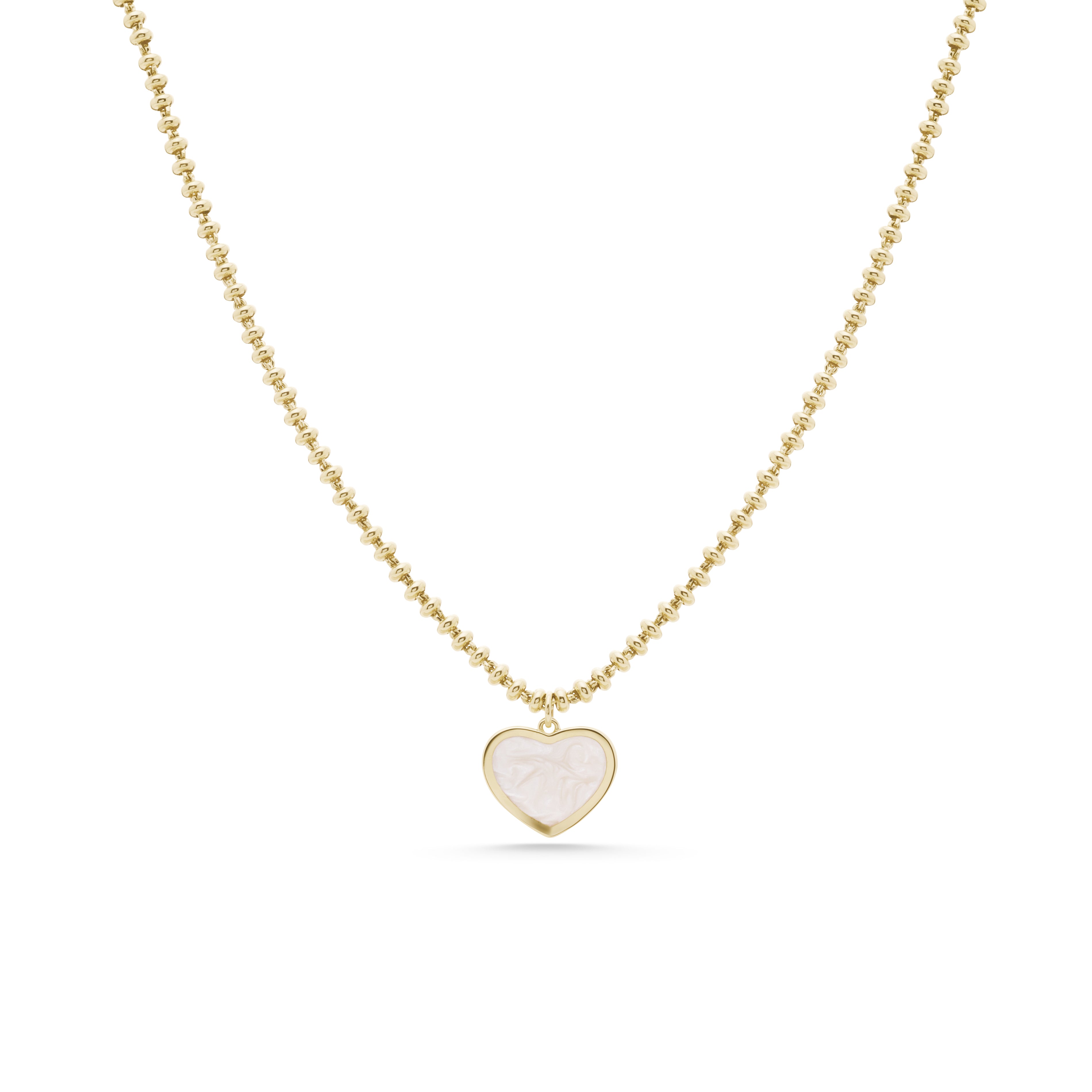 Cetaş Eterna Kalpli 14 Ayar Altın Kolye