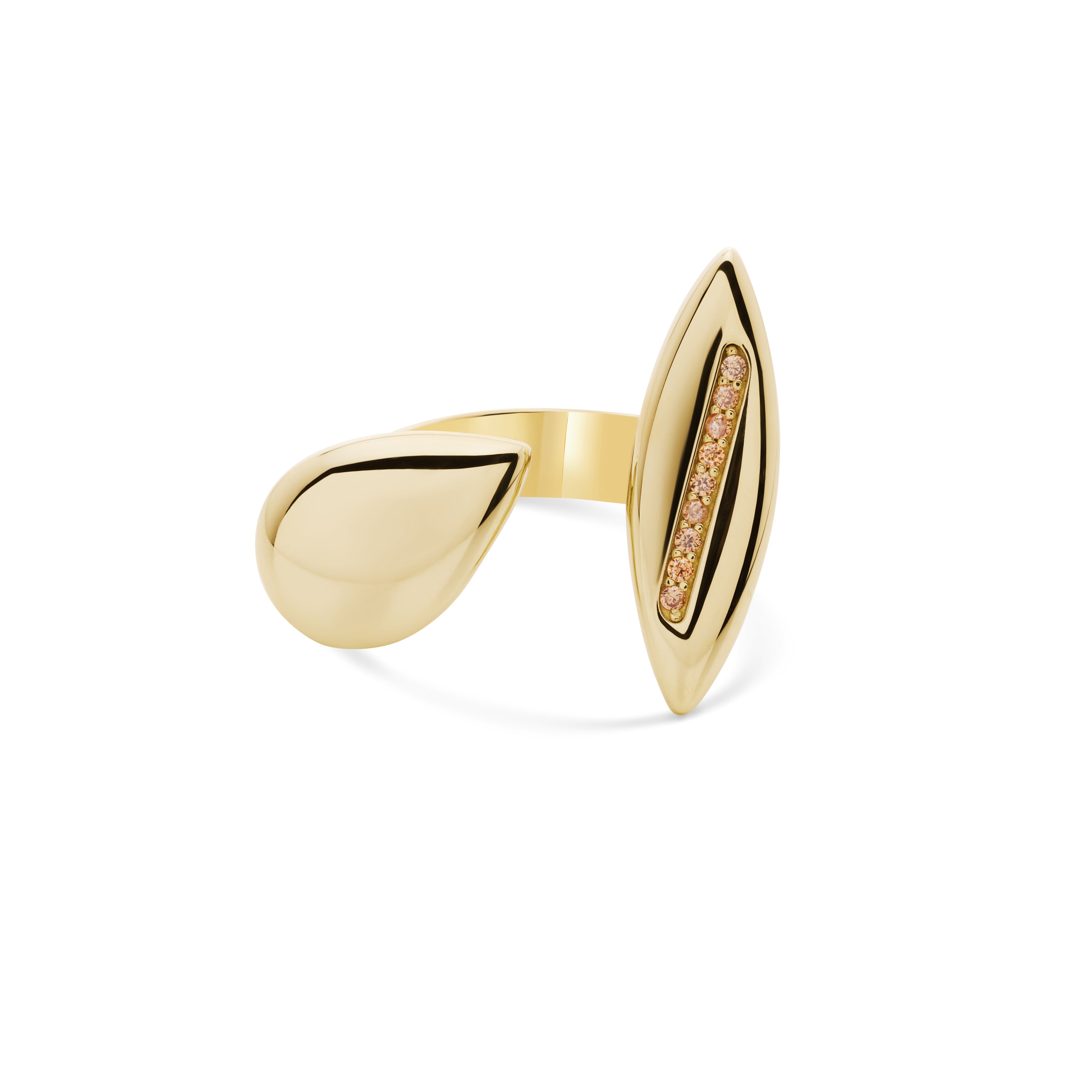 Cetaş Eterna Damla Zarafeti 14 Ayar Altın Yüzük