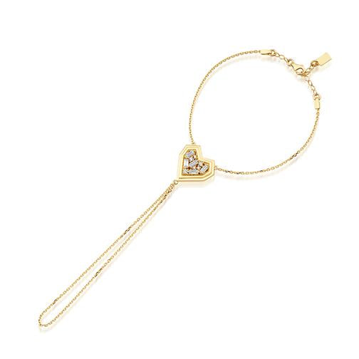 Baget Taşlı Kalp Şahmeran