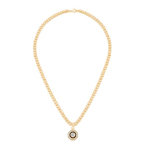 Baget Taşlı Top Top Kolye