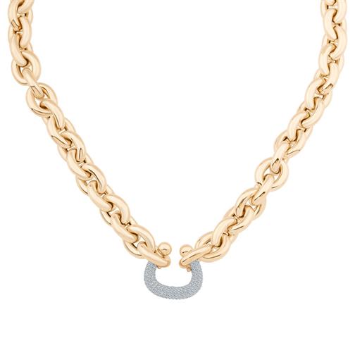 Burgu Zincirli U Form Kolye