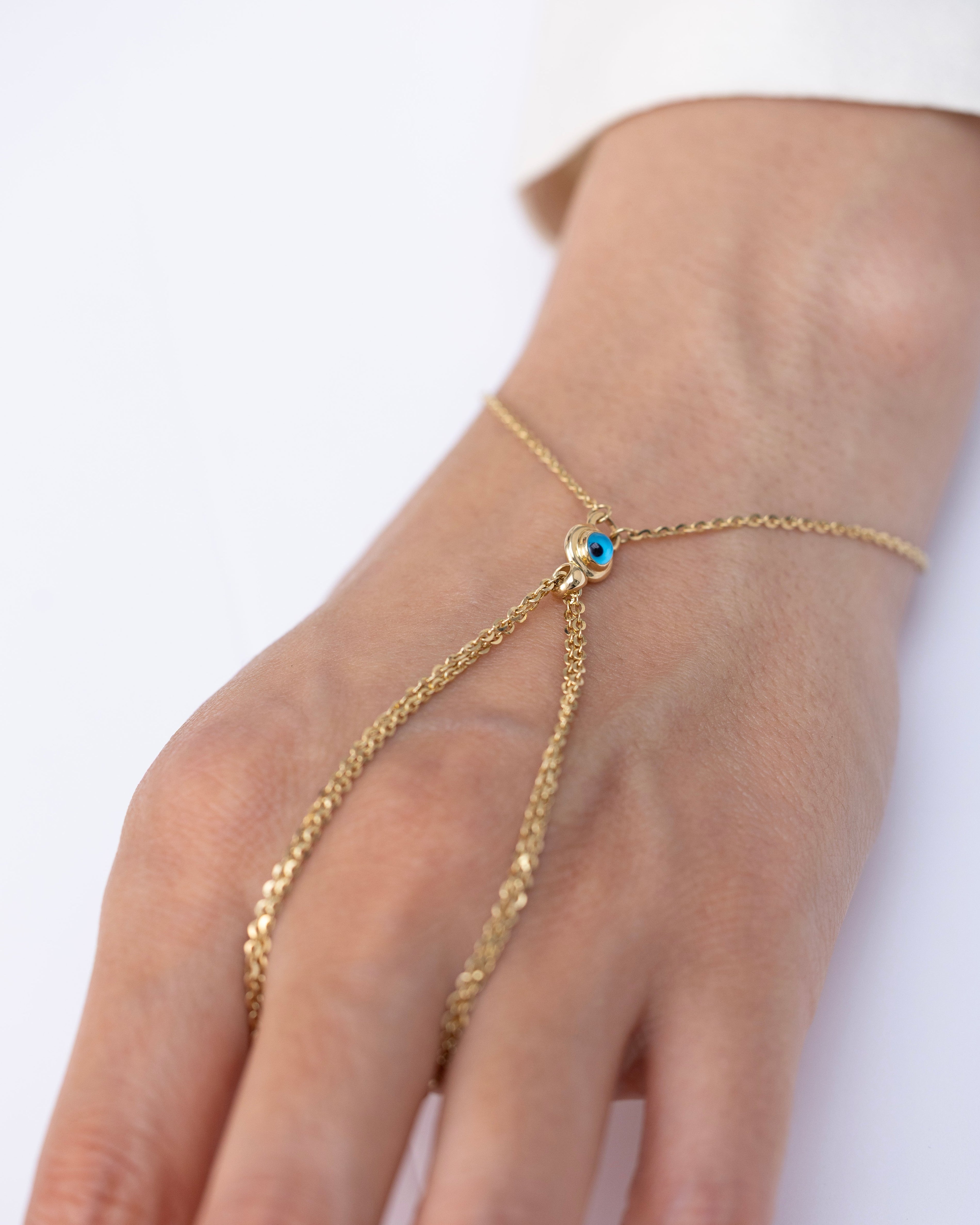 Cetaş Nazar Zincir 14 Ayar Altın Şahmeran