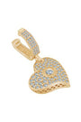 Çift Taraflı Kalp Charm