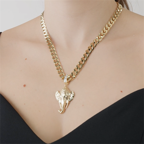 Fil Kolye Ucu Charm