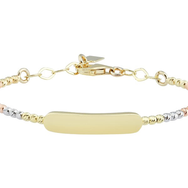 İsim Yazılabilen Altın Çocuk Bilezik