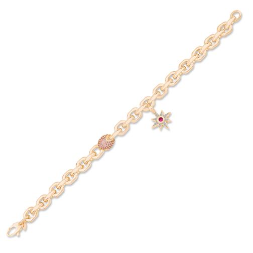 İtalyan Tasarım Kutup Yıldızı Altın Bileklik