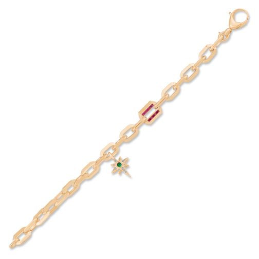 İtalyan Tasarım Kuzey Yıldızı Bileklik