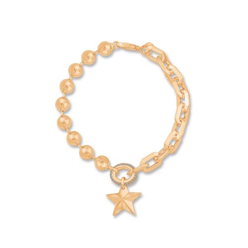 İtalyan Top Zincir Yıldız Bileklik