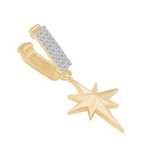 Kuzey Yıldızı Sallantılı 9Mm Bileklik Charm