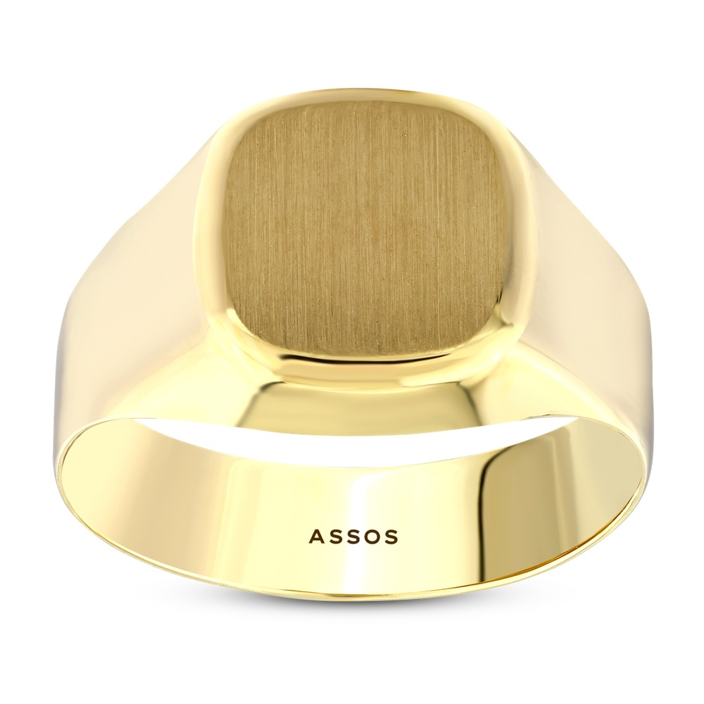 Premium 14 Ayar Altın Erkek Yüzük