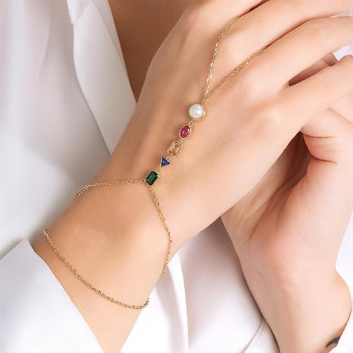 Renkli Taşlı Şahmeran