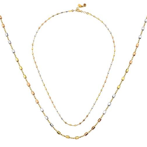 Silindir Altın Kolye