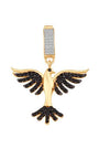 Siyah Anka Kuşu Charm