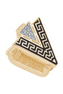 Siyah Greek 9Mm Bileklik Charm