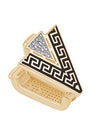 Siyah Greek 9Mm Bileklik Charm