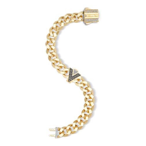 Siyah Greek 9Mm Bileklik Charm