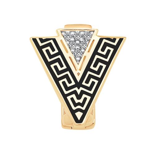 Siyah Greek 9Mm Bileklik Charm