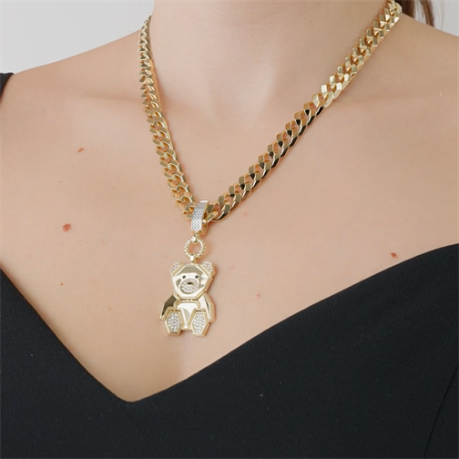 Taşlı Ayıcık Charm