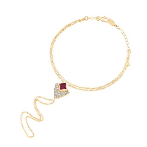 Taşlı Geometrik Kalkan Şahmeran