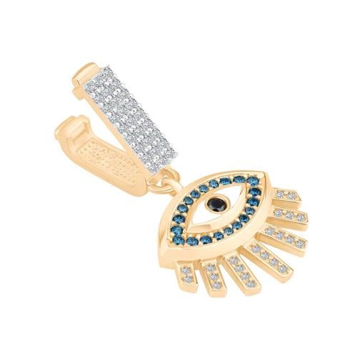 Taşlı Göz 9Mm Bileklik Charm