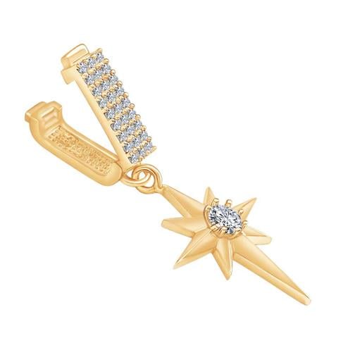 Taşlı Kuzey Yıldızı 9Mm Bileklik Charm