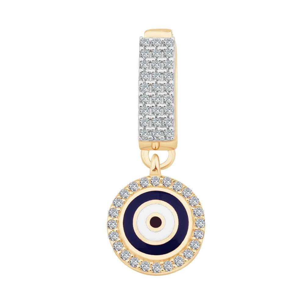 Taşlı Nazar Boncuğu 9Mm Bileklik Charm