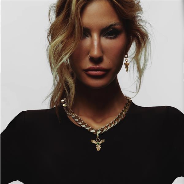 Taşlı Pramit Küpe