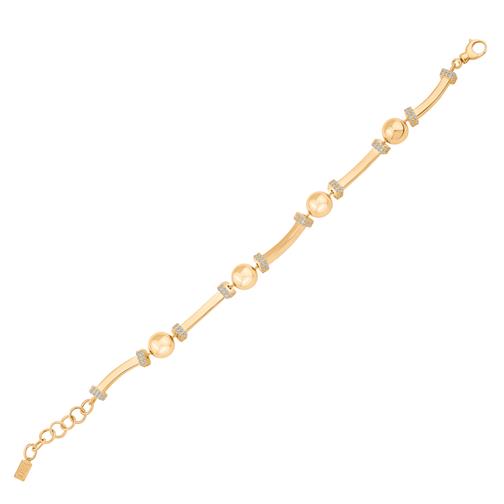 Taşlı Top Silindir Bileklik